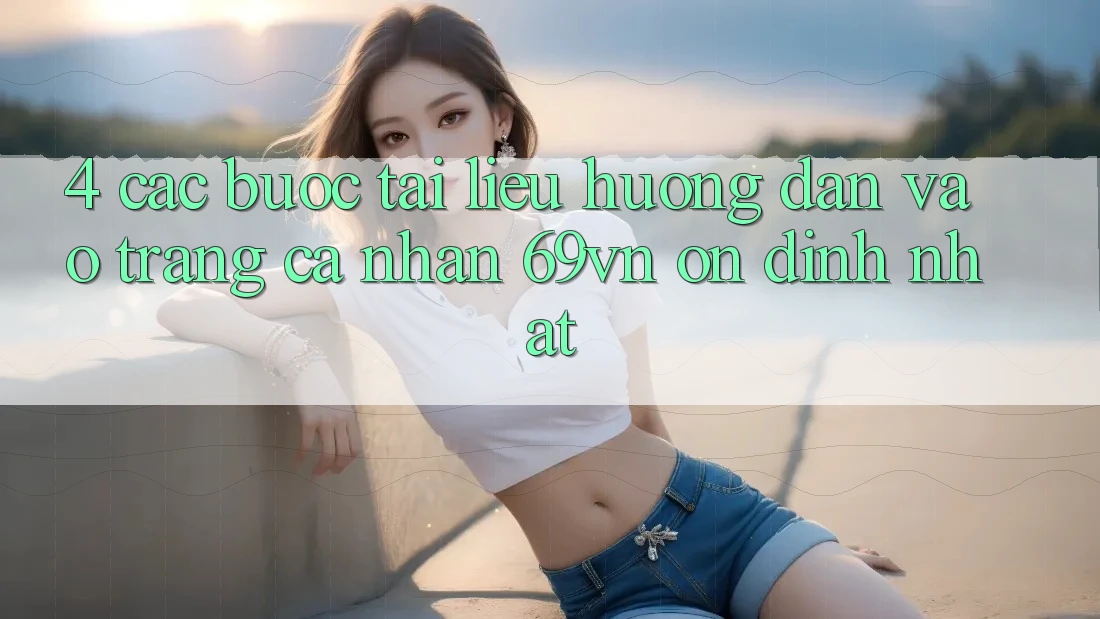 4. Các bước Tài liệu hướng dẫn Vào trang cá nhân 69vn Ổn định Nhất