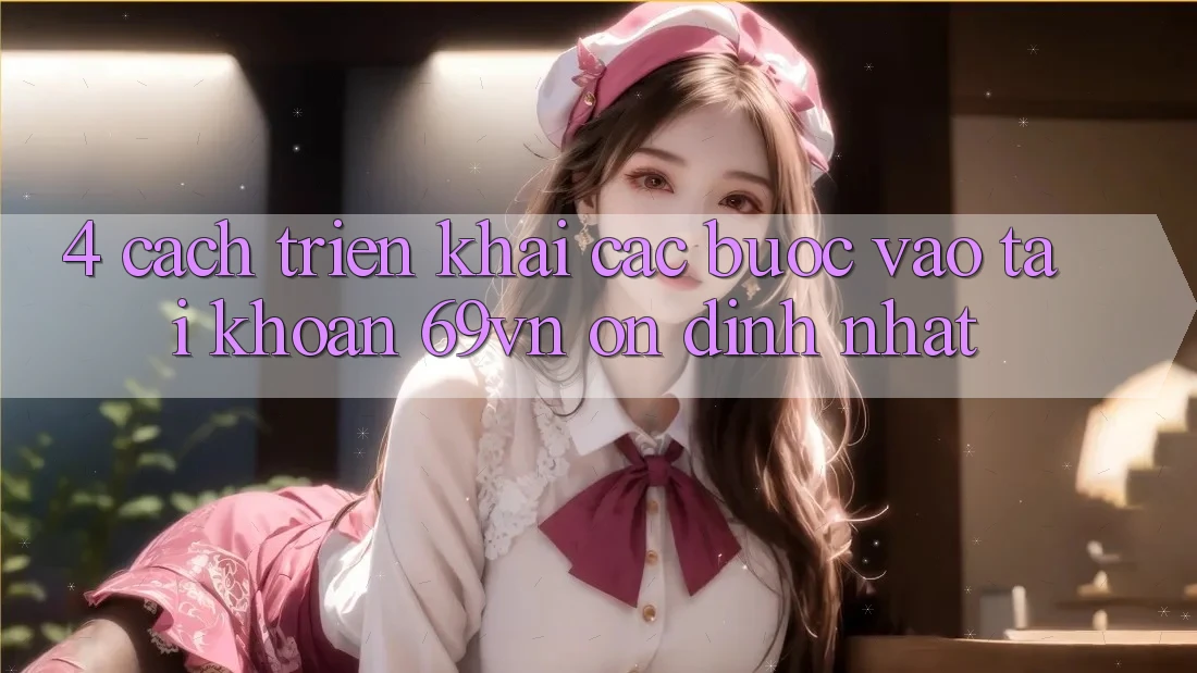 4. Cách triển khai Các Bước Vào tài khoản 69vn Ổn định Nhất