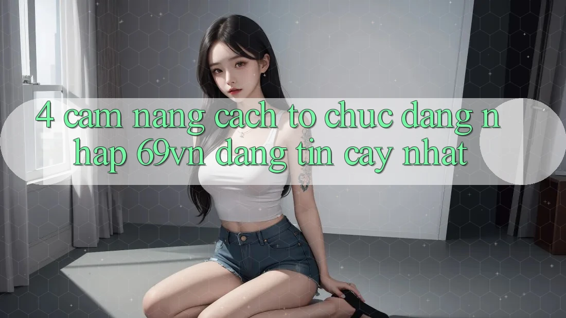 4. Cẩm nang Cách tổ chức Đăng Nhập 69vn Đáng tin cậy Nhất