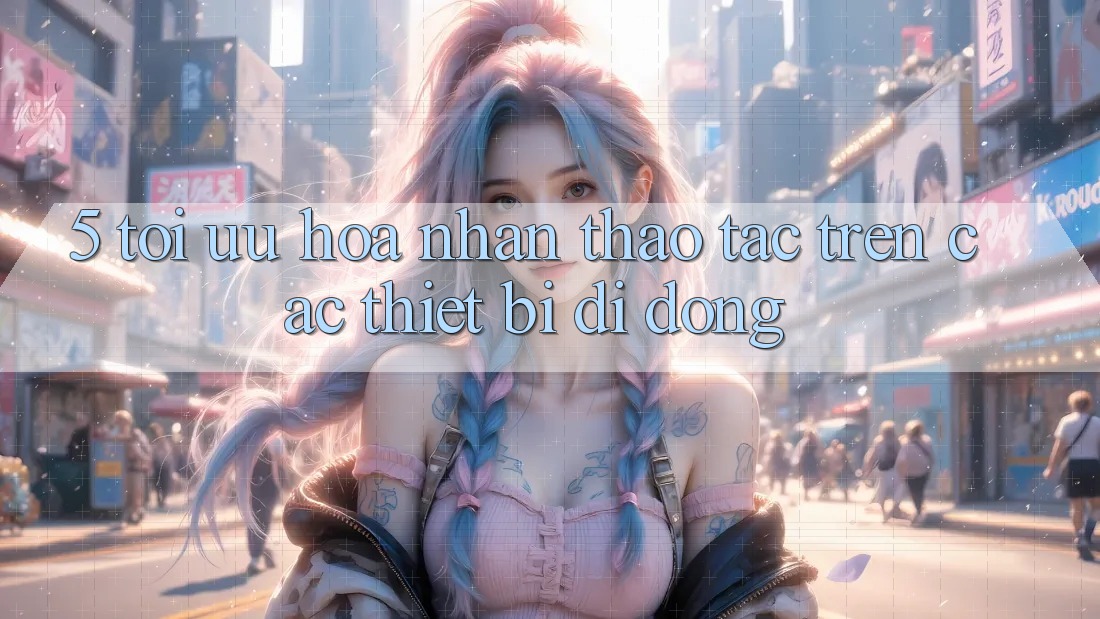 5. Tối Ưu Hóa Nhận thao tác Trên Các Thiết Bị Di Động