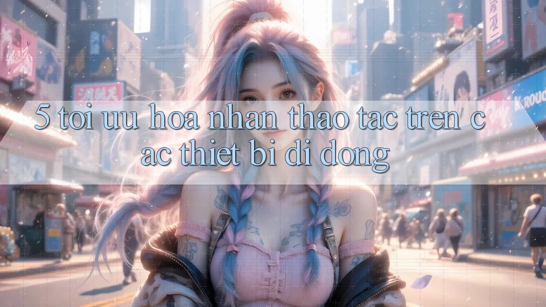 5. Tối Ưu Hóa Nhận thao tác Trên Các Thiết Bị Di Động