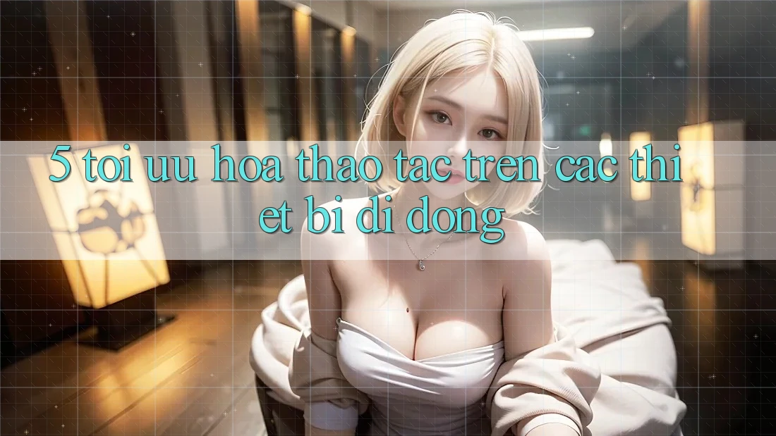 5. Tối Ưu Hóa Thao tác Trên Các Thiết Bị Di Động