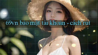 69vn bảo mật tài khoản   cách rút