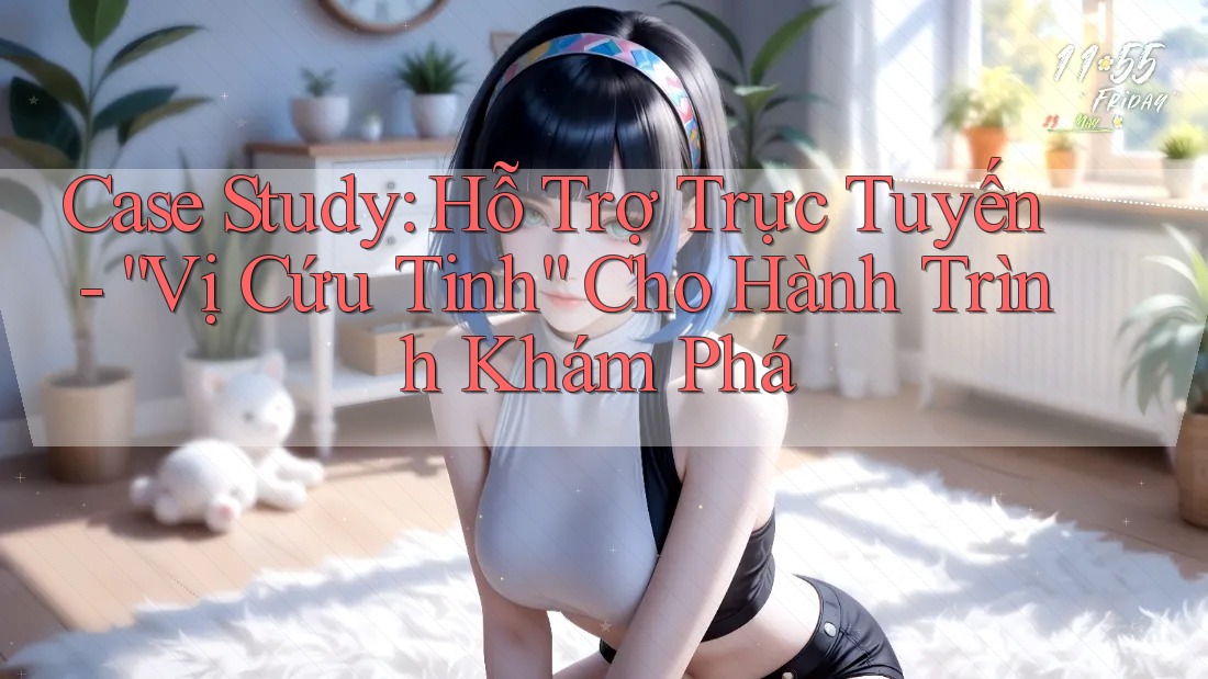 Case Study: Hỗ Trợ Trực Tuyến - “Vị Cứu Tinh” Cho Hành Trình Khám Phá