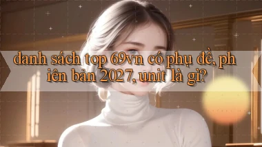 danh sách top 69vn có phụ đề, phiên bản 2027, unit là gì
