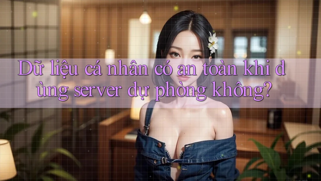 Dữ liệu cá nhân có an toàn khi dùng server dự phòng không?