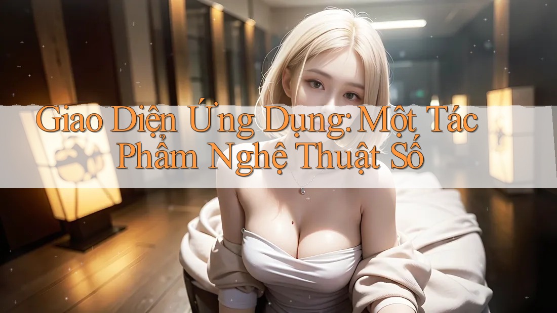 Giao Diện Ứng Dụng: Một Tác Phẩm Nghệ Thuật Số Giao Diện Ứng Dụng: Một Tác Phẩm Nghệ Thuật Số