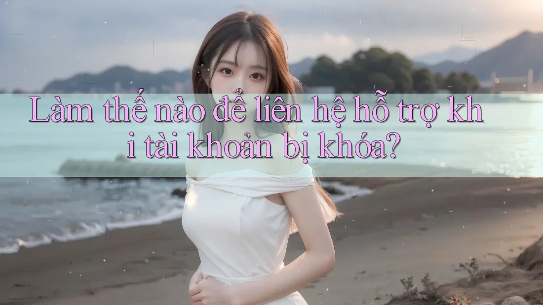Làm thế nào để liên hệ hỗ trợ khi tài khoản bị khóa?