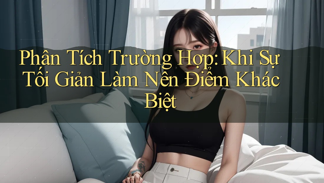 Phân Tích Trường Hợp: Khi Sự Tối Giản Làm Nên Điểm Khác Biệt