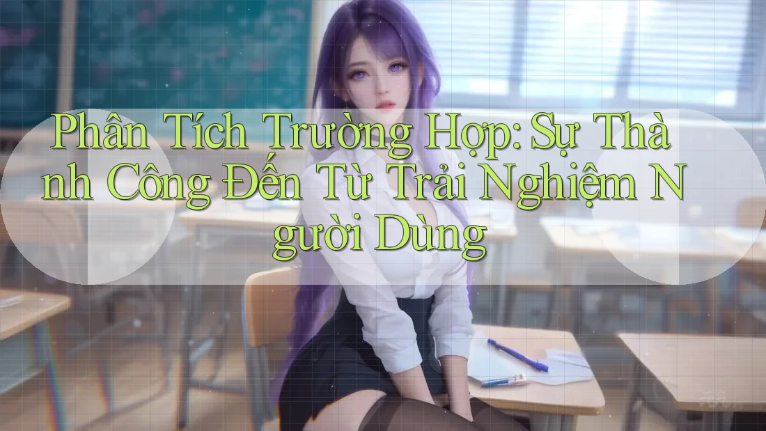 Phân Tích Trường Hợp: Sự Thành Công Đến Từ Trải Nghiệm Người Dùng Phân Tích Trường Hợp: Sự Thành Công Đến Từ Trải Nghiệm Người Dùng