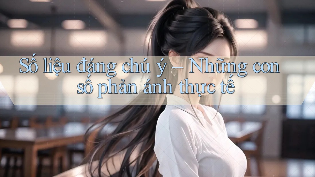 Số liệu đáng chú ý – Những con số phản ánh thực tế Số liệu đáng chú ý – Những con số phản ánh thực tế