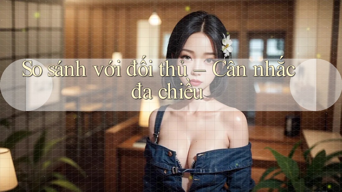 So sánh với đối thủ – Cân nhắc đa chiều So sánh với đối thủ – Cân nhắc đa chiều