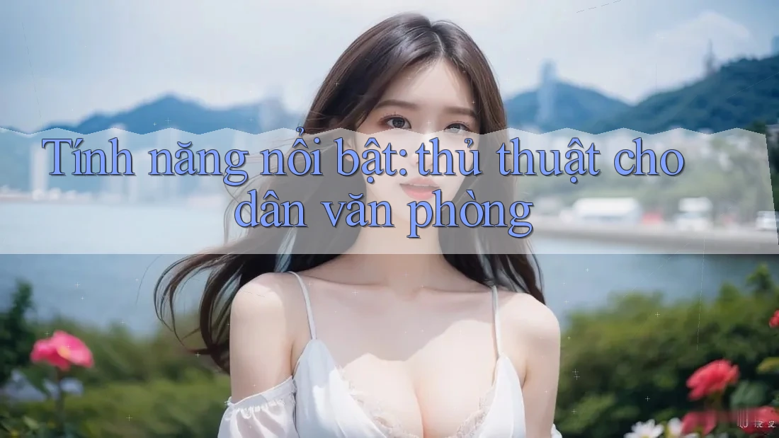 Tính năng nổi bật: thủ thuật cho dân văn phòng