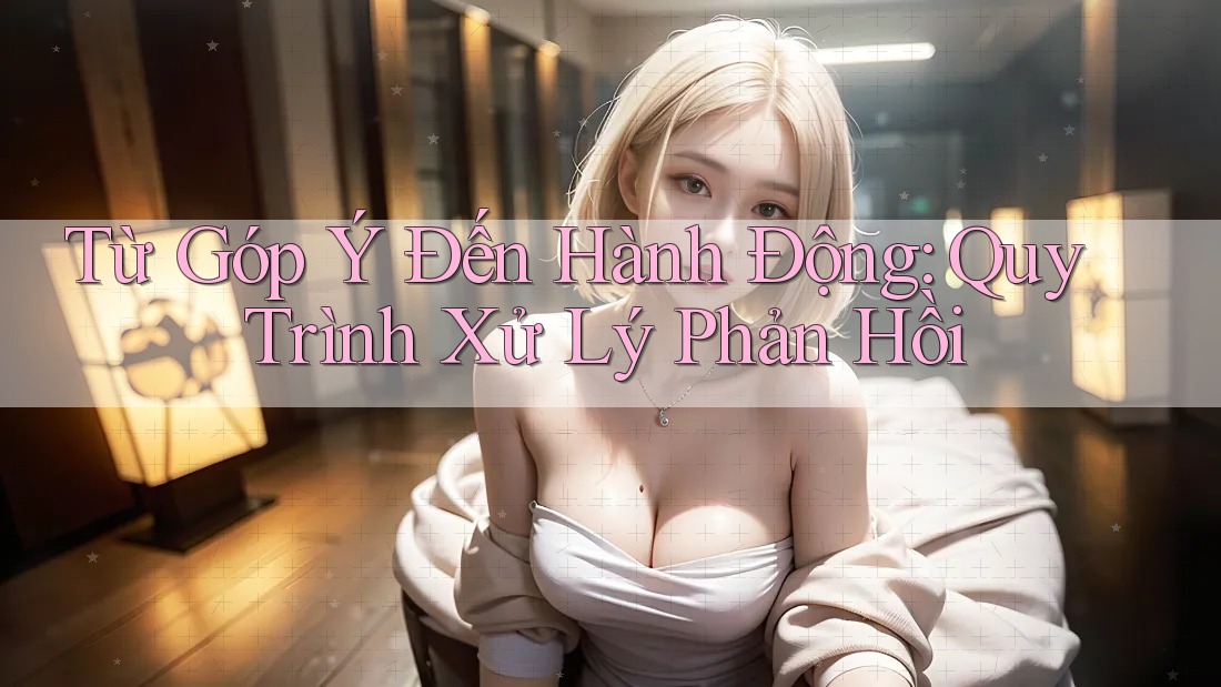 Từ Góp Ý Đến Hành Động: Quy Trình Xử Lý Phản Hồi