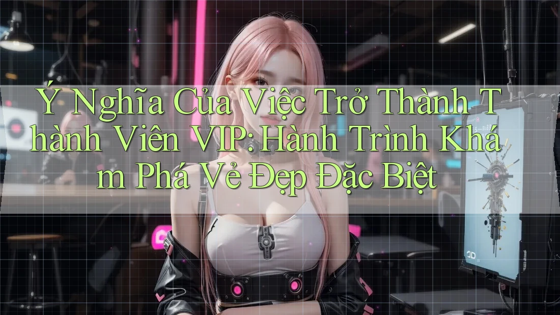 Ý Nghĩa Của Việc Trở Thành Thành Viên VIP: Hành Trình Khám Phá Vẻ Đẹp Đặc Biệt